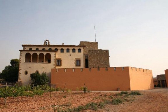 Vista lateral de l'Oller del Mas