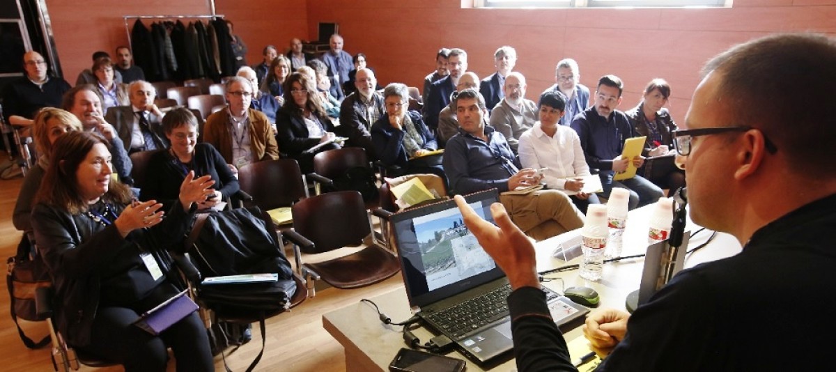 Joan Soler a la Sala Dièsel del mNACTEC de Terrassa