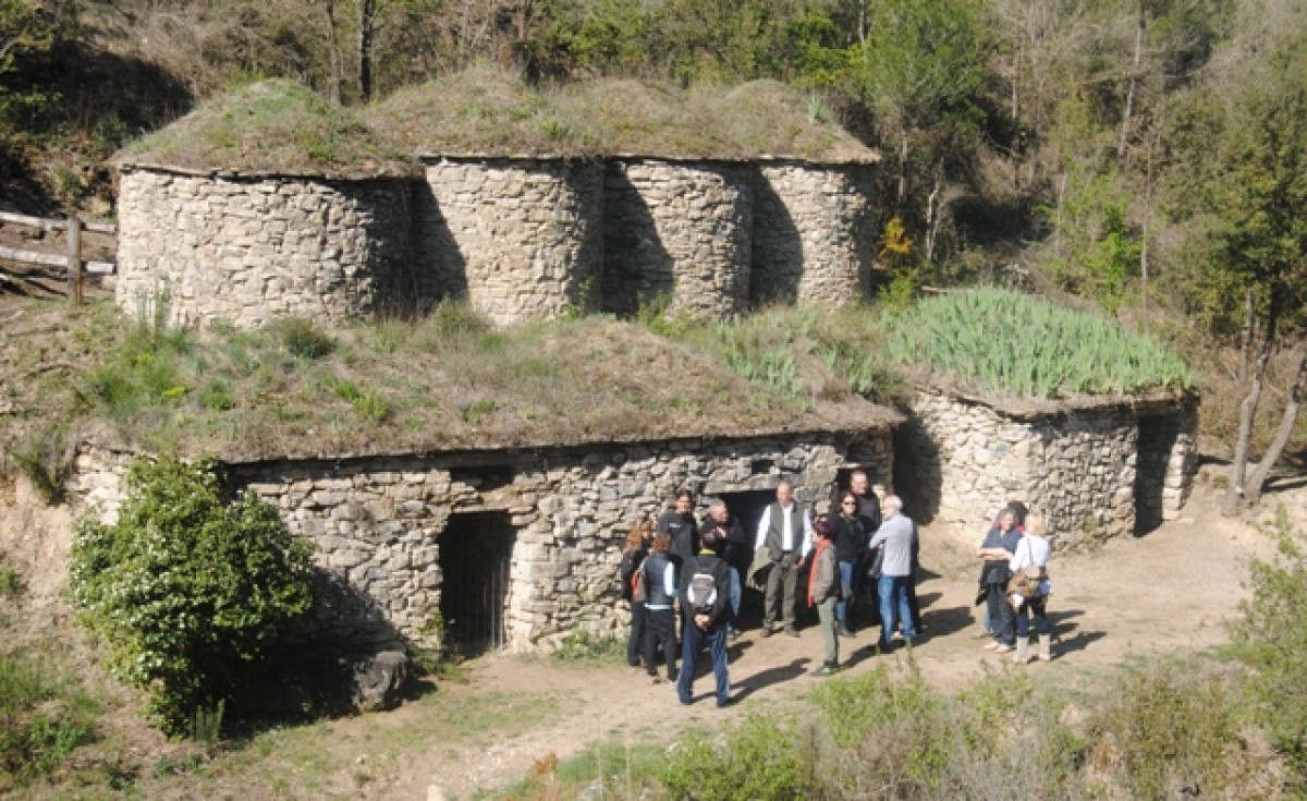Imatge de la sortida que es va dur a terme aquest dilluns amb allotjaments i restauradors de la comarca