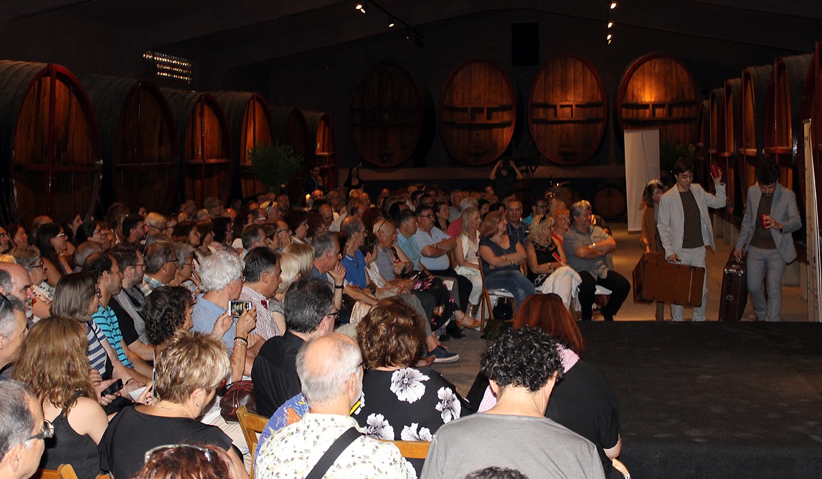 El Quartet Mèlt ha ompler el celler Abadal en el tret de sortida al Vinyasons