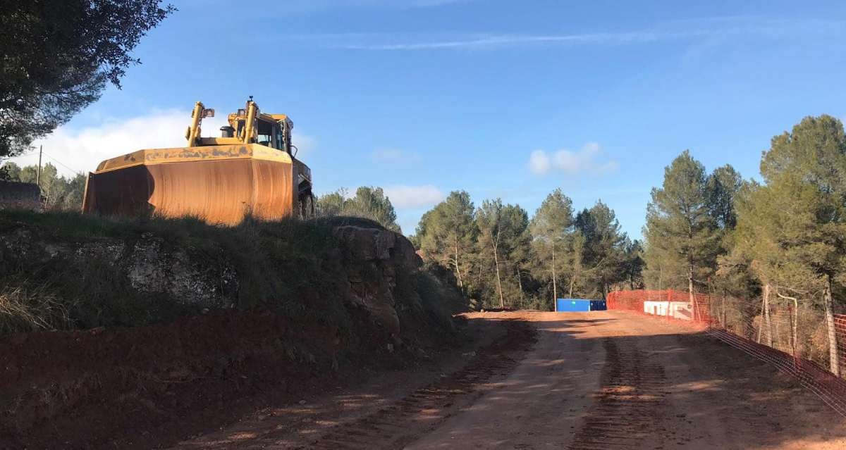 L'Oller del Mas prepara el terreny per començar les obres de l'Eco Wine Resort