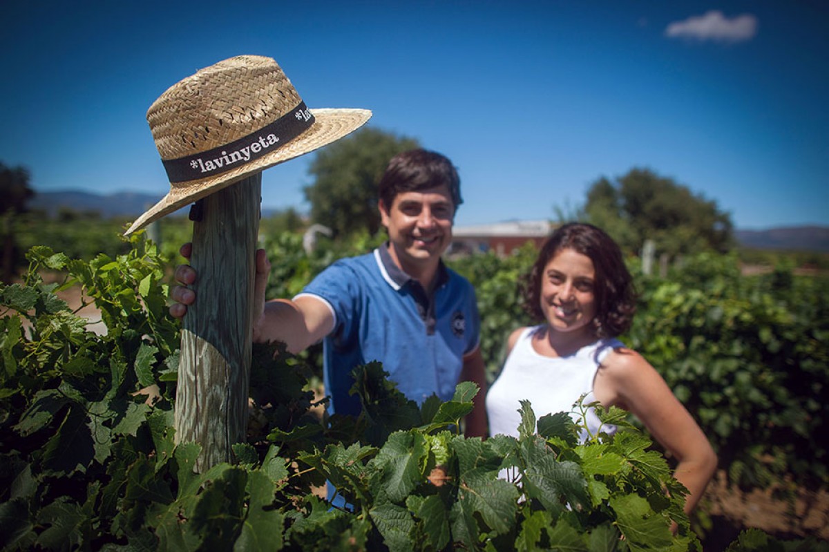 Josep Serra i Marta Pedra, del celler empordanès La Vinyeta