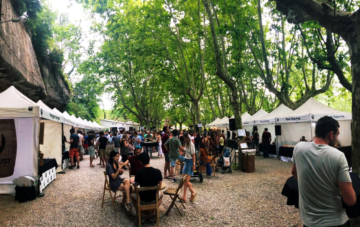 Dotzena edició de la BdeGust de la Font del Balç, l'any passat (arxiu).