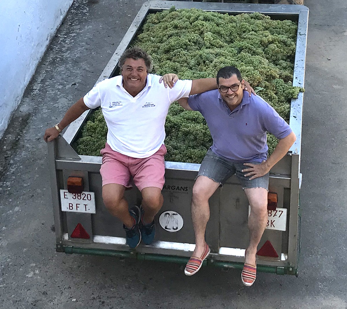 Els germans Paco i Toni de la Rosa Torelló