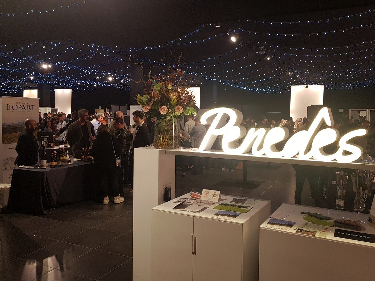 L'entrada de la Passarel·la Vinícola de la DO Penedès al Mas Marroch