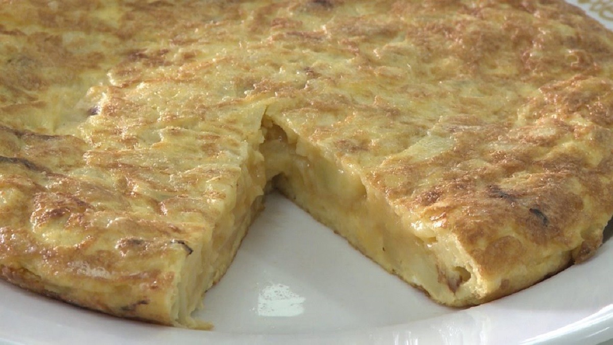 Truita de patates.