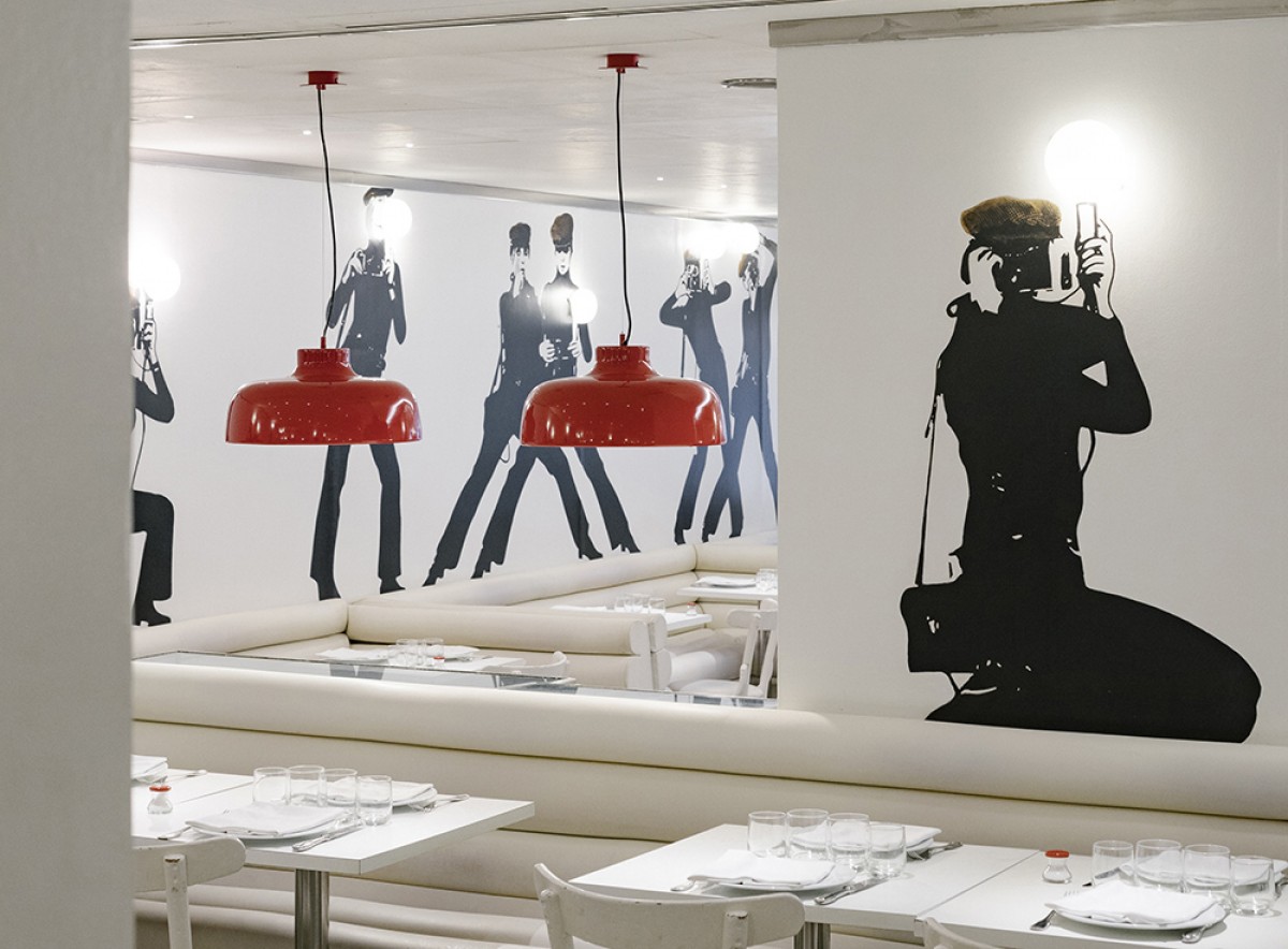 Interior del Flash Flash, al carrer La Granada del Penedès, a Barcelona. 