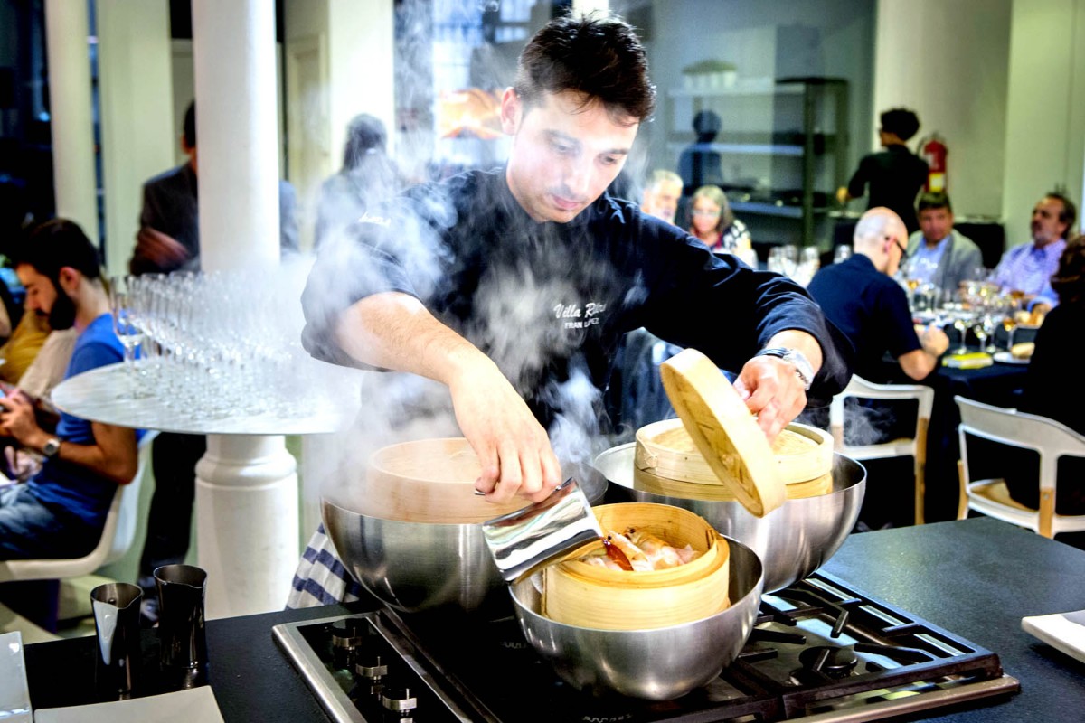 Fran López, xef de l'estrellat restaurant Villa Retiro de Xerta