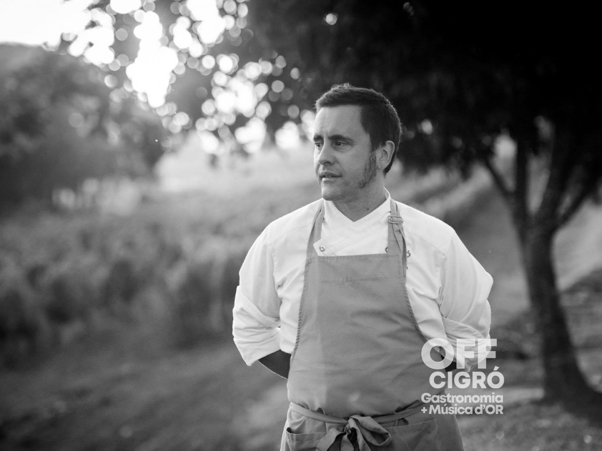 Oriol Llavina, del restaurant El Cigró d'Or