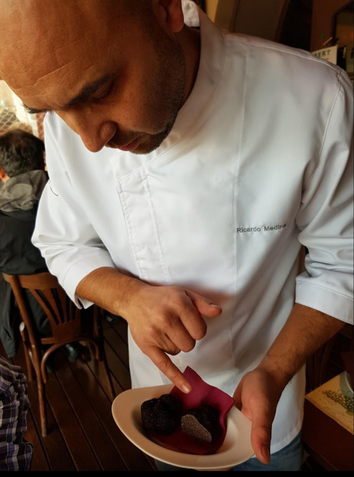 Ricardo Medina, del restaurant MacaBeu de Palamós