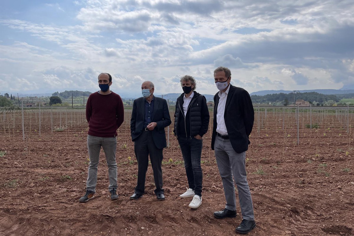 Visita al nou terreny de la Torre Lluvià