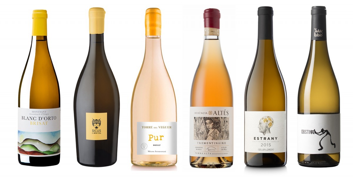 Sis grans vins brisats catalans