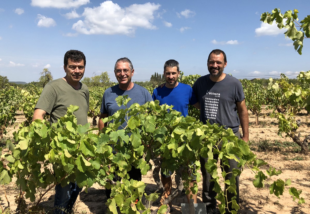D'esquerra a dreta: Tomàs Cusiné, Jean-Michel Boursiquot, Gerard Batalla i Pau Moragas