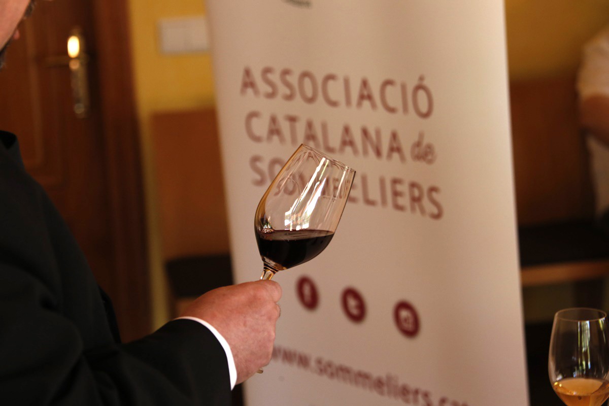 Imatge d'arxiu d'un concurs de Millor Sommelier de Catalunya