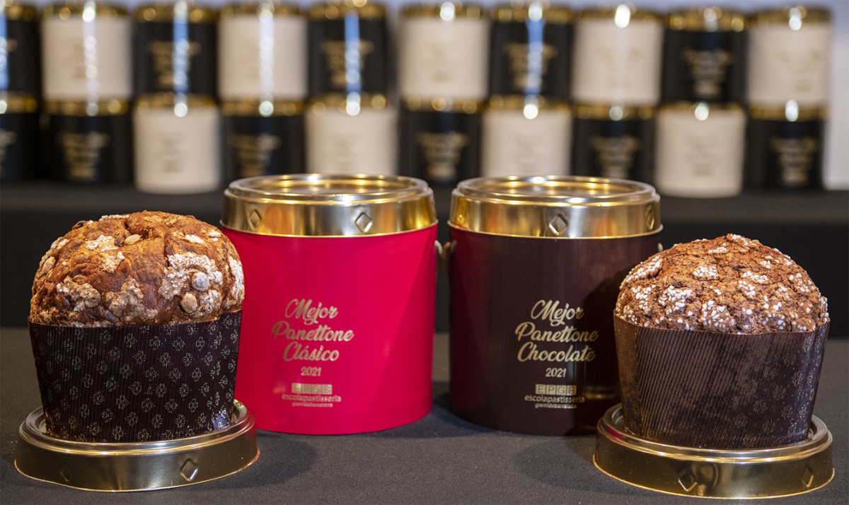 Els panettones guanyadors de fruites i de xocolata.