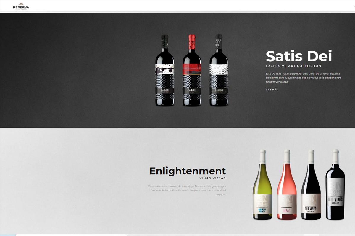 Captura del web reservadelatierra.com