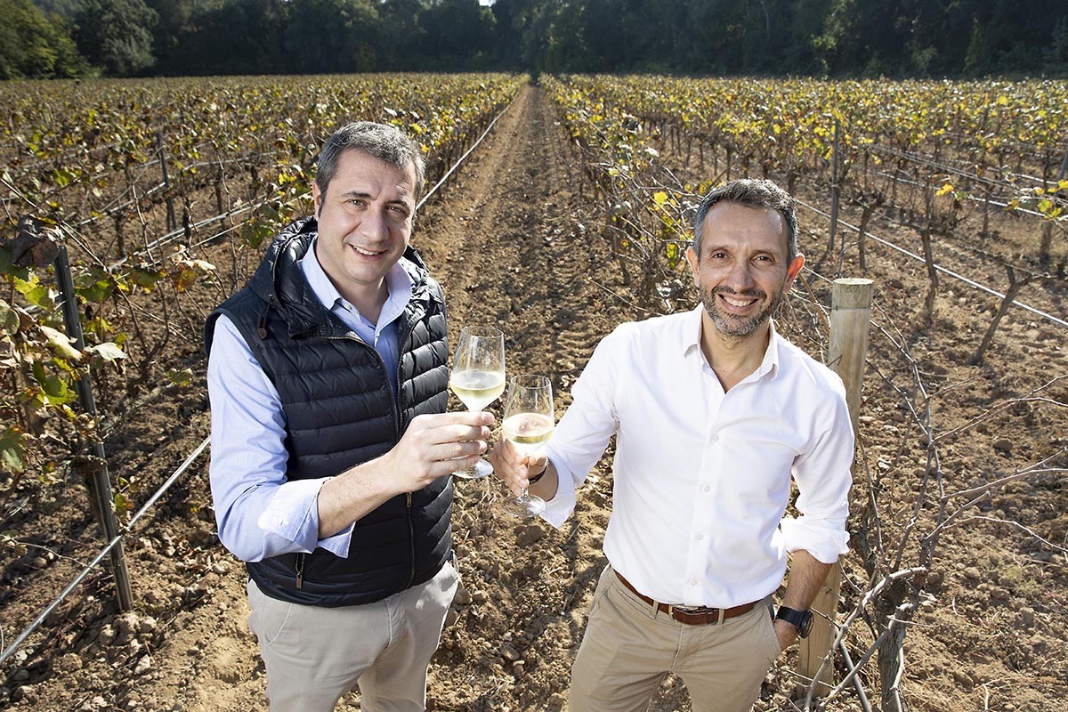 Diego Pinilla, director de Cellers i Operacions i Sergio Fuster, CEO del Grup