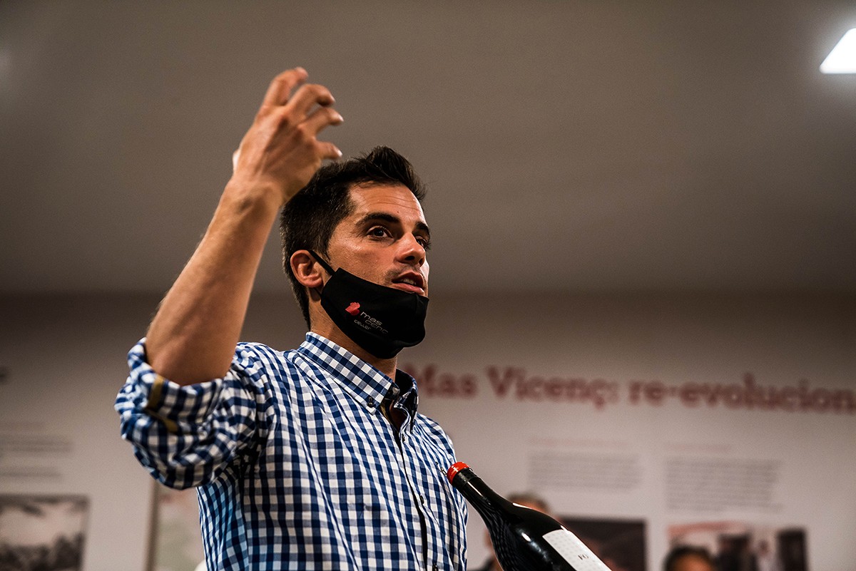 Vicenç Ferré, enòleg del celler