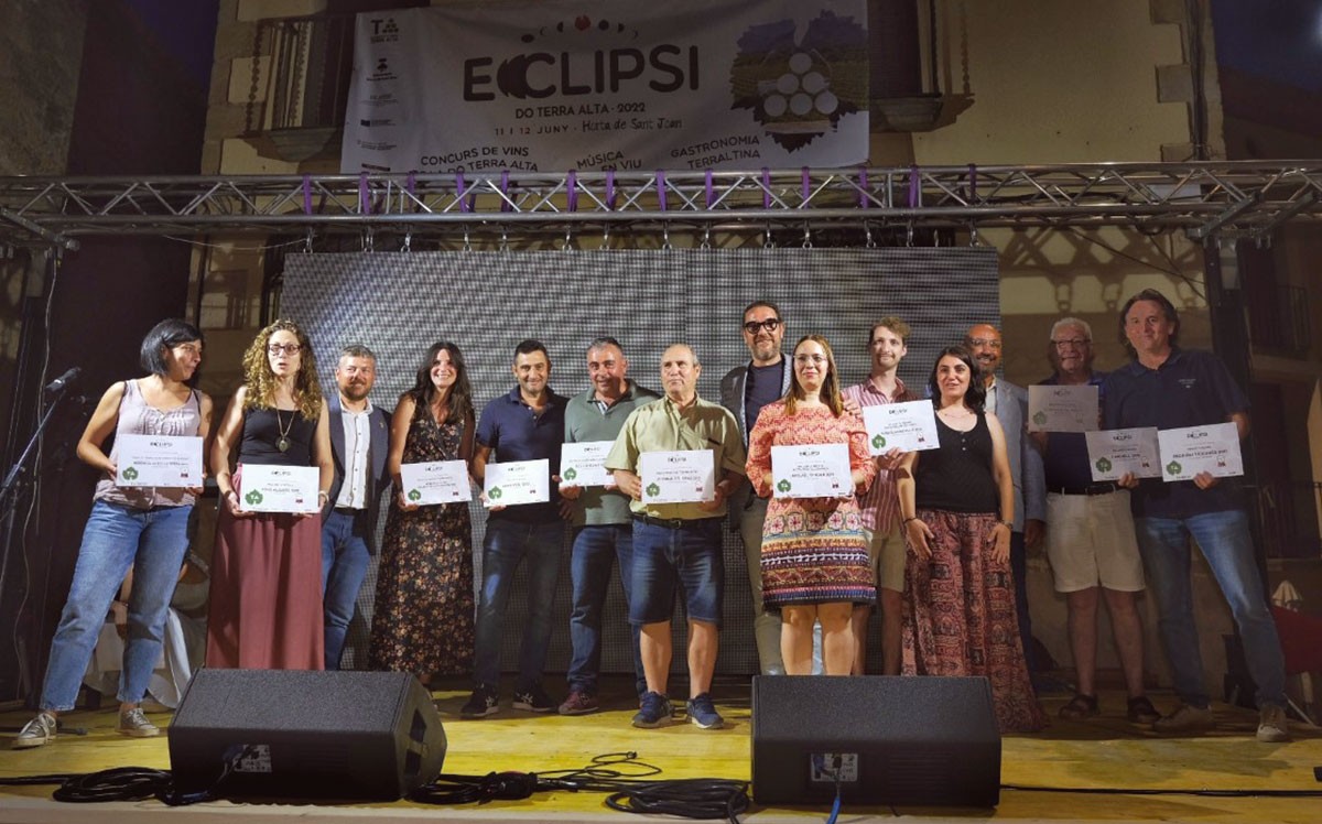 Entrega dels guardons, dissabte al vespre.