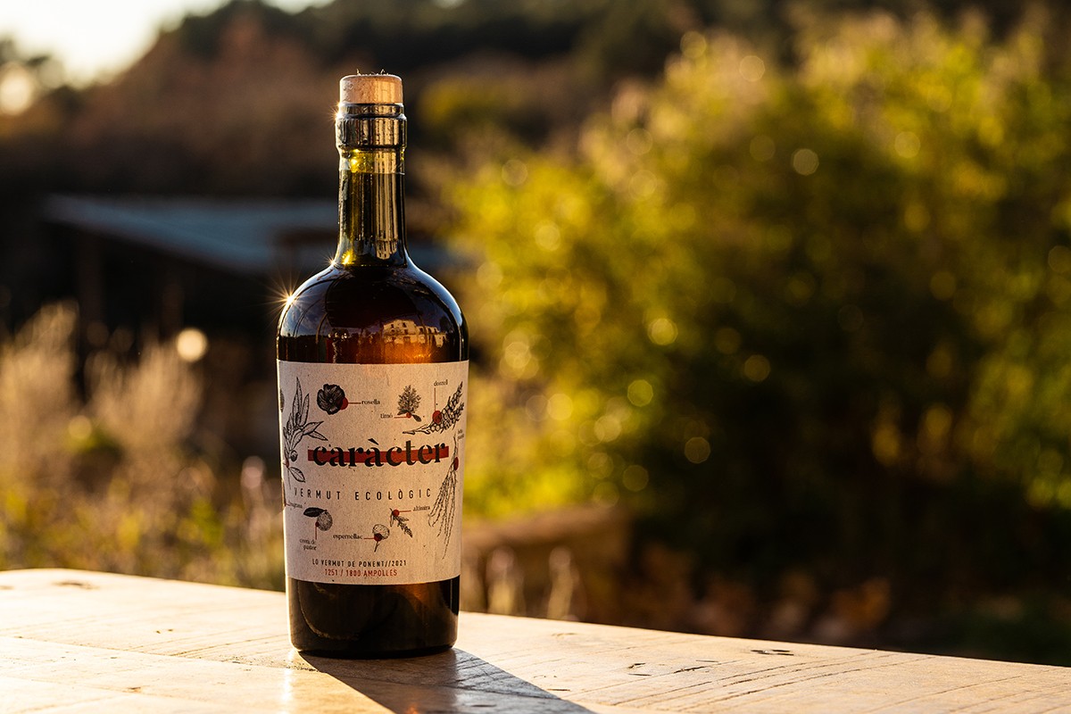 Vermut ecològic Caràcter, de la Cooperativa Tres Cadires