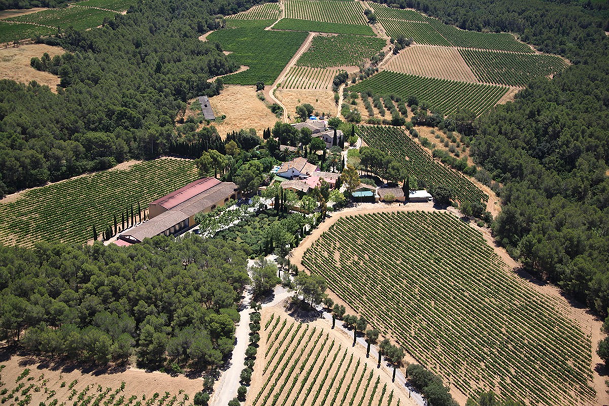 Finca Can Parellada, origen del projecte Naveran, fundada a finals del segle XIX.