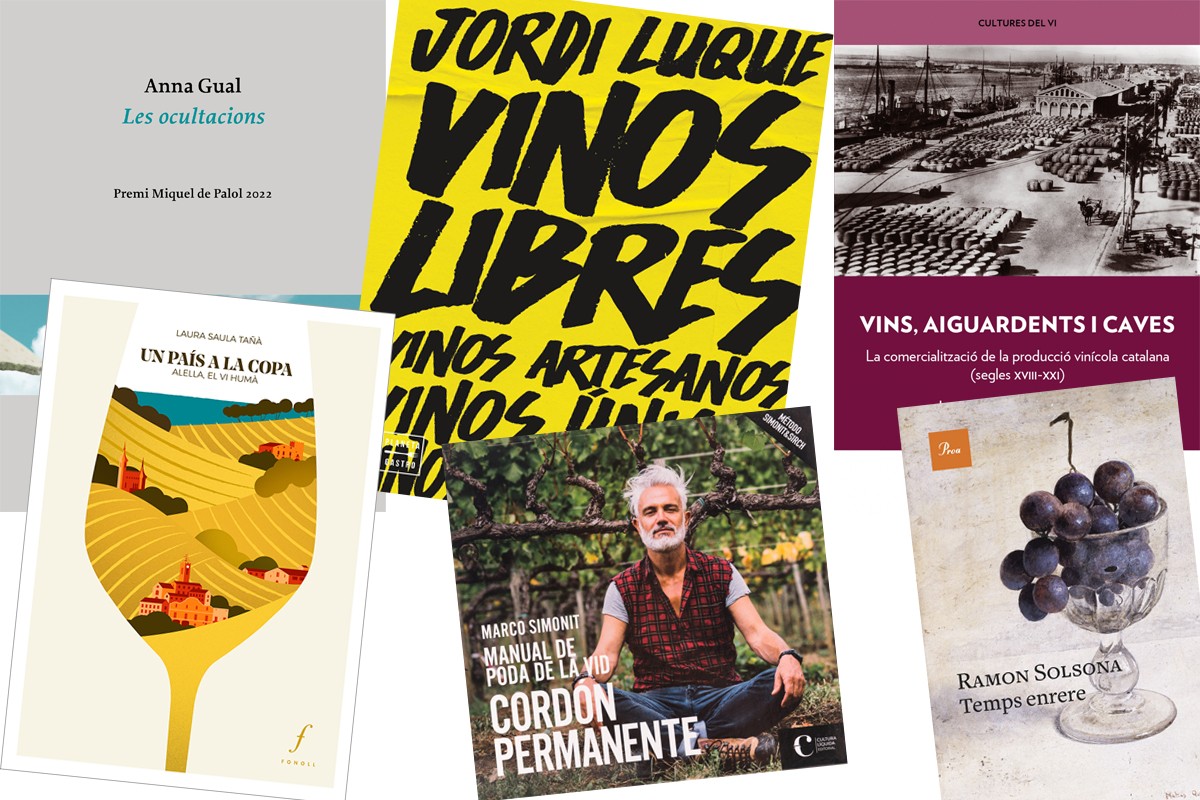 Sis publicacions de vins que arriben per la tardor