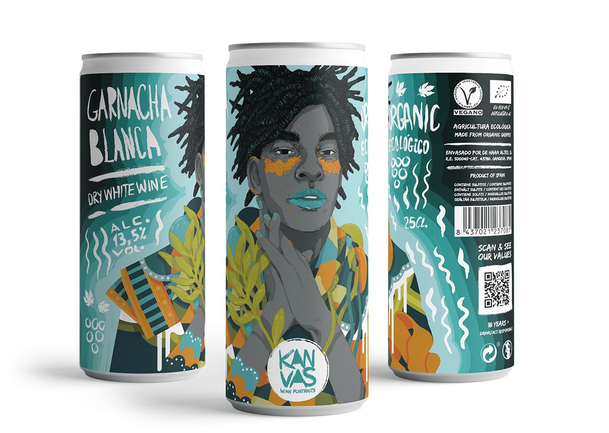 Garnatxa Blanca en llauna de la marca Kanvas