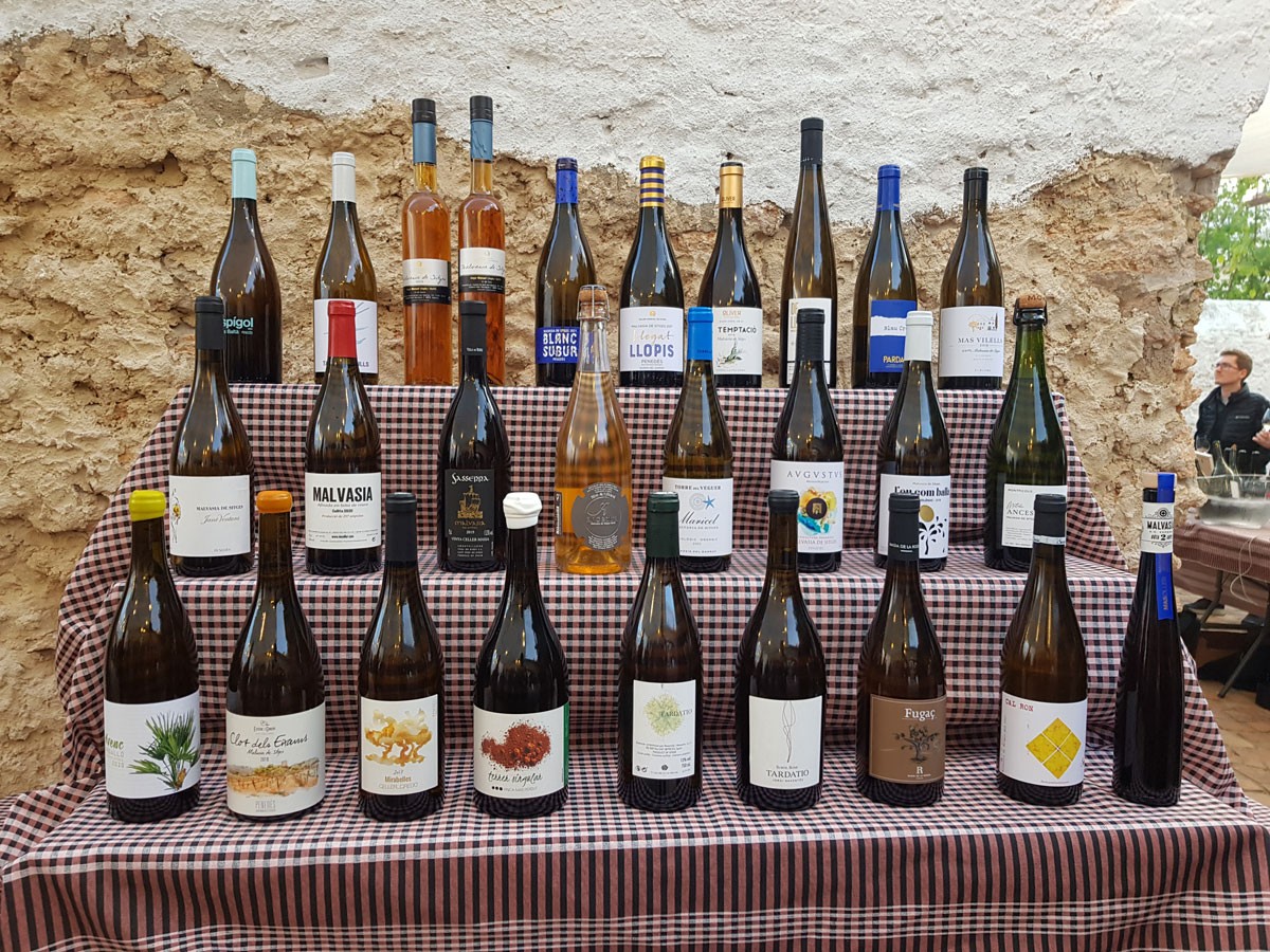 La trentena de malvasies que s'han pogut degustar en el tast professional a Sitges