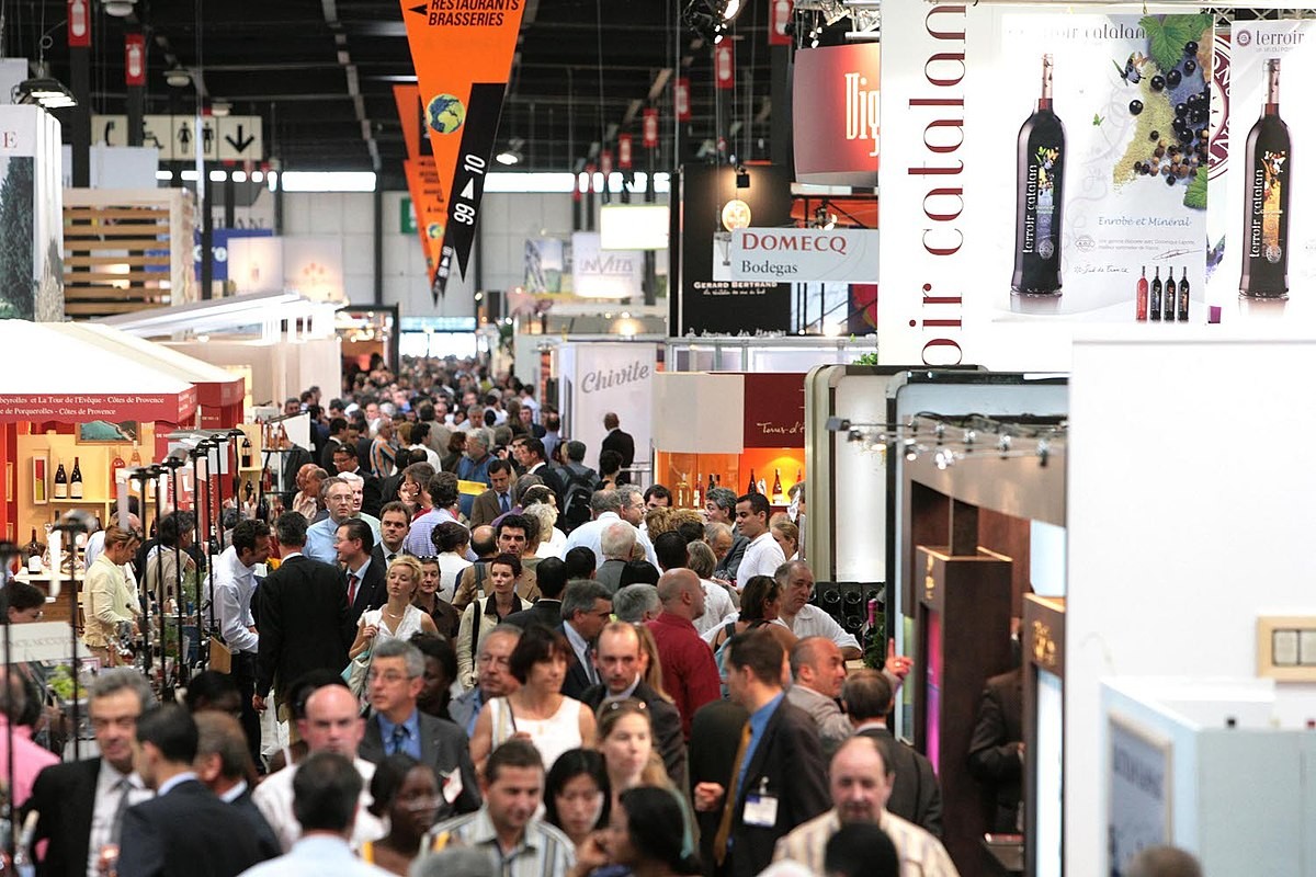 Una de les edicions antigues de Vinexpo