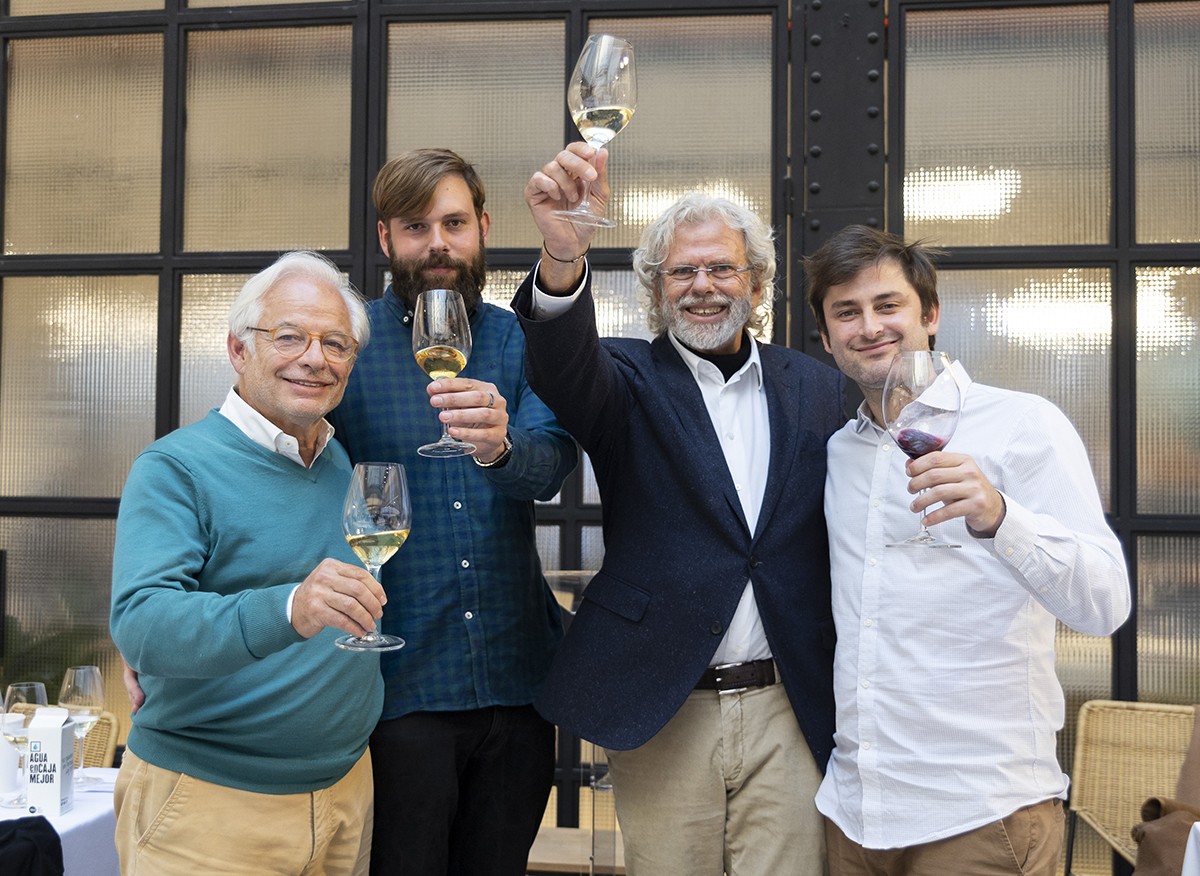 D'esquerra a dreta, Xavier, Roc, Jaume i Leo.