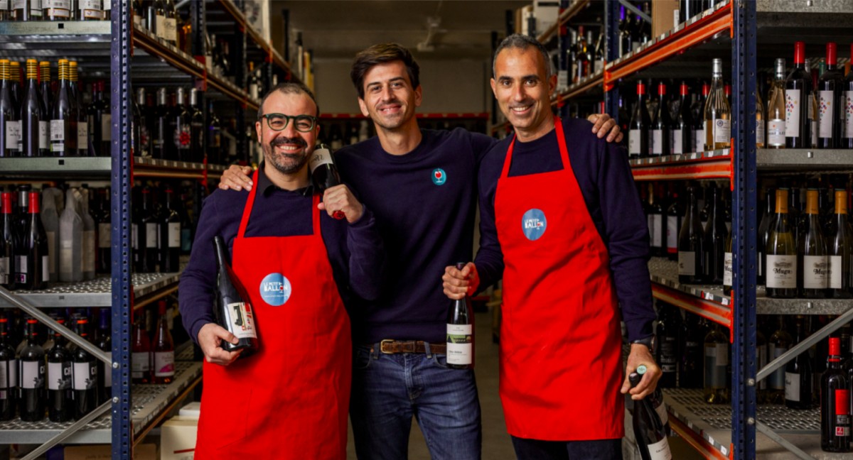 Oriol Ripoll (Decántalo), Martin Ohannessian (Le Petit Ballon) i Hector Pla (Decántalo)