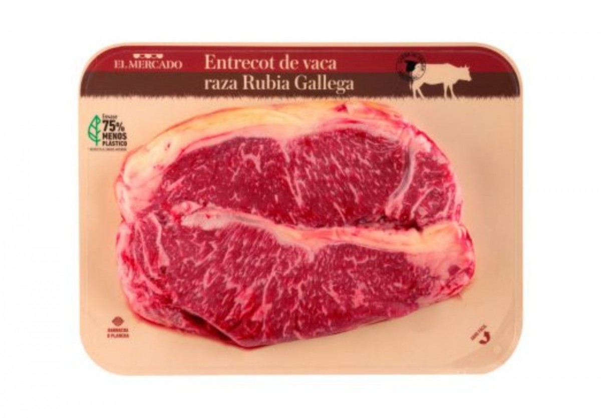 L'entrecot de vaca rossa gallega que Aldi ha retirat de les seves botigues