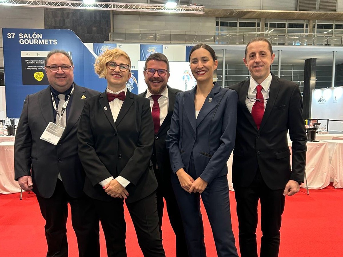 Representació catalana al campionat d'Espanya de sommeliers