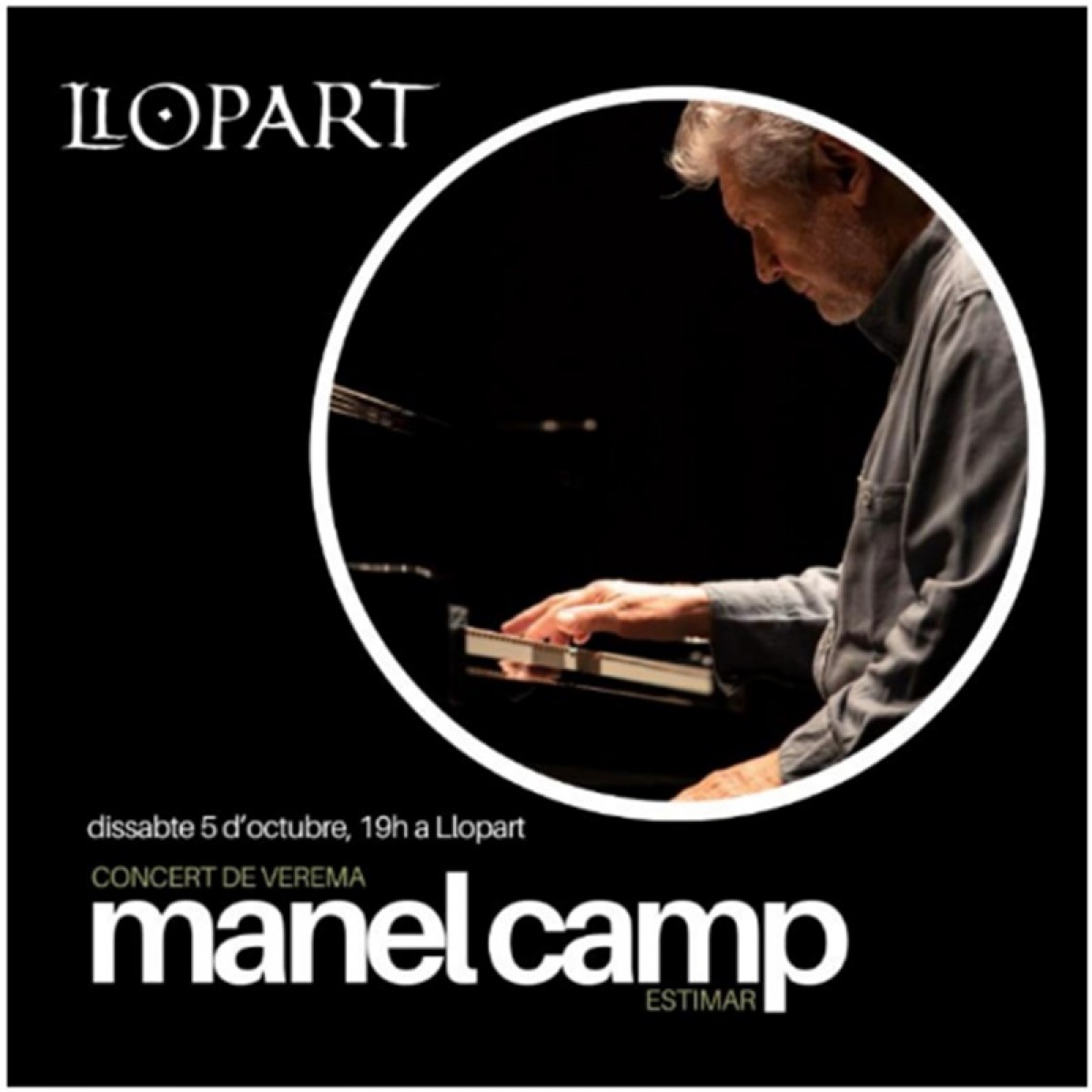 EL pianista farà una selecció de cançons al voltant del concepte “ESTIMAR”