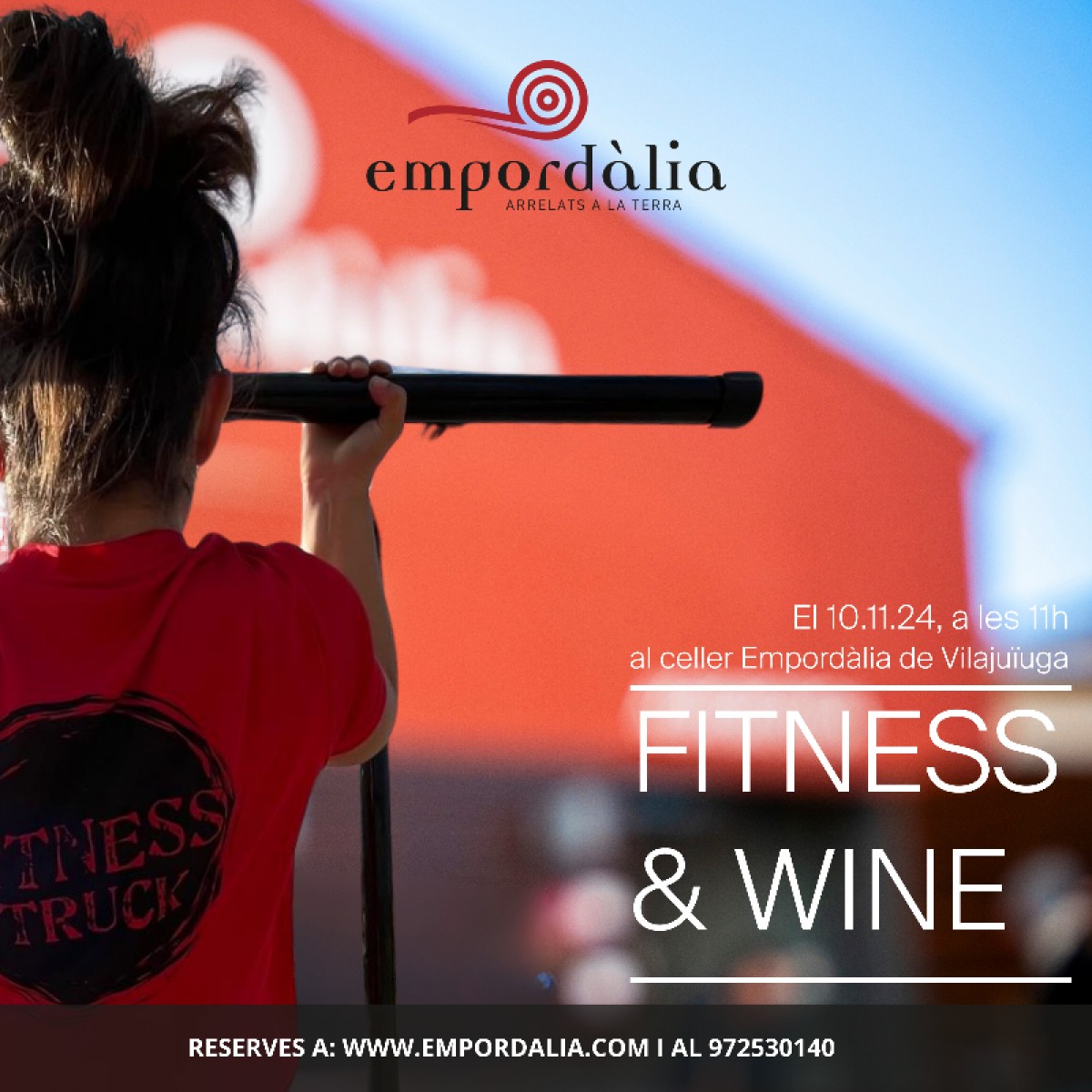 Empordàlia innova amb una proposta de fitness i vi