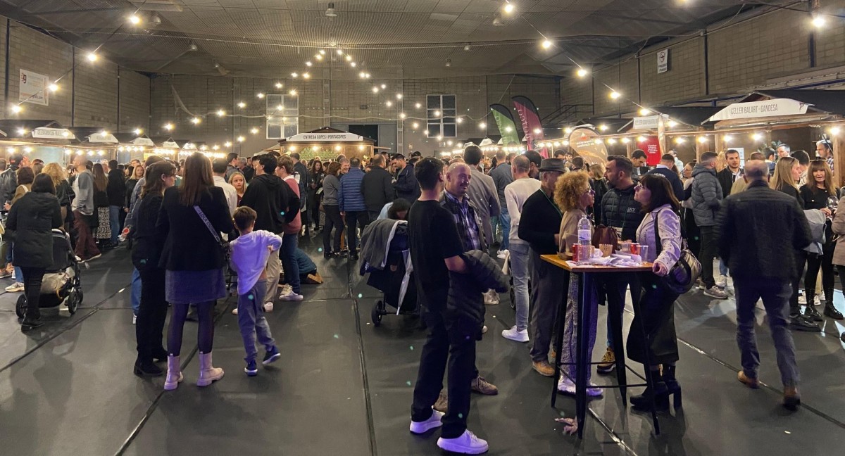 Malgrat el mal temps, la Festa del Vi de Gandesa supera amb bona nota l'edició d'aquest any