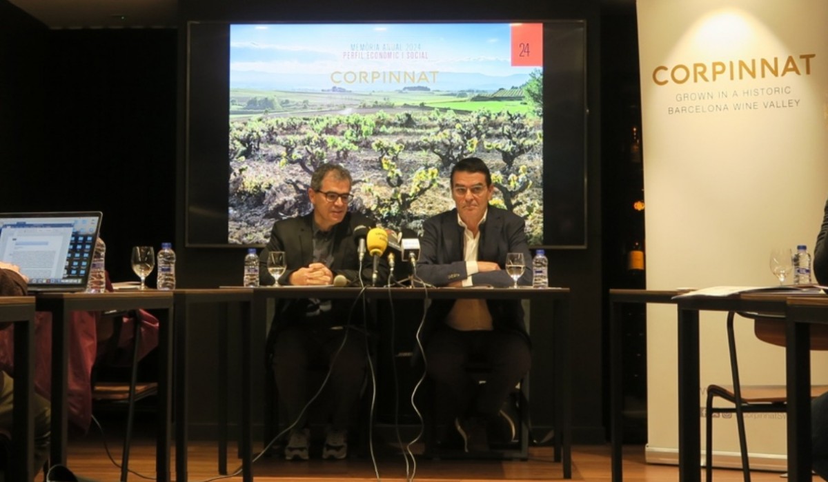 Ton Mata i Xavier Nadal, president i vicepresident de Corpinnat