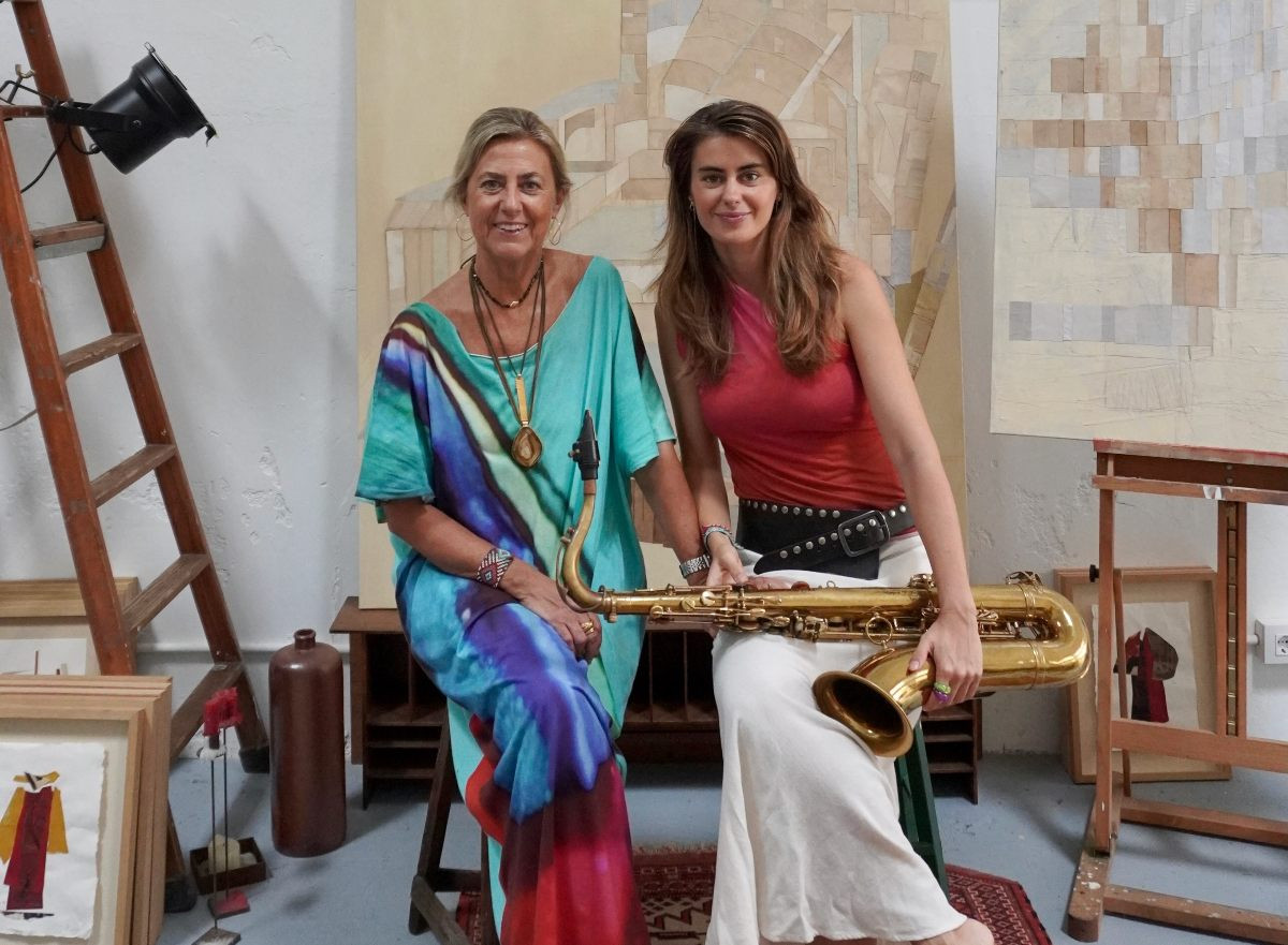 L'artista Marta Vilar Gasset s’acompanyarà d’un concert de la saxofonista Marta Duran