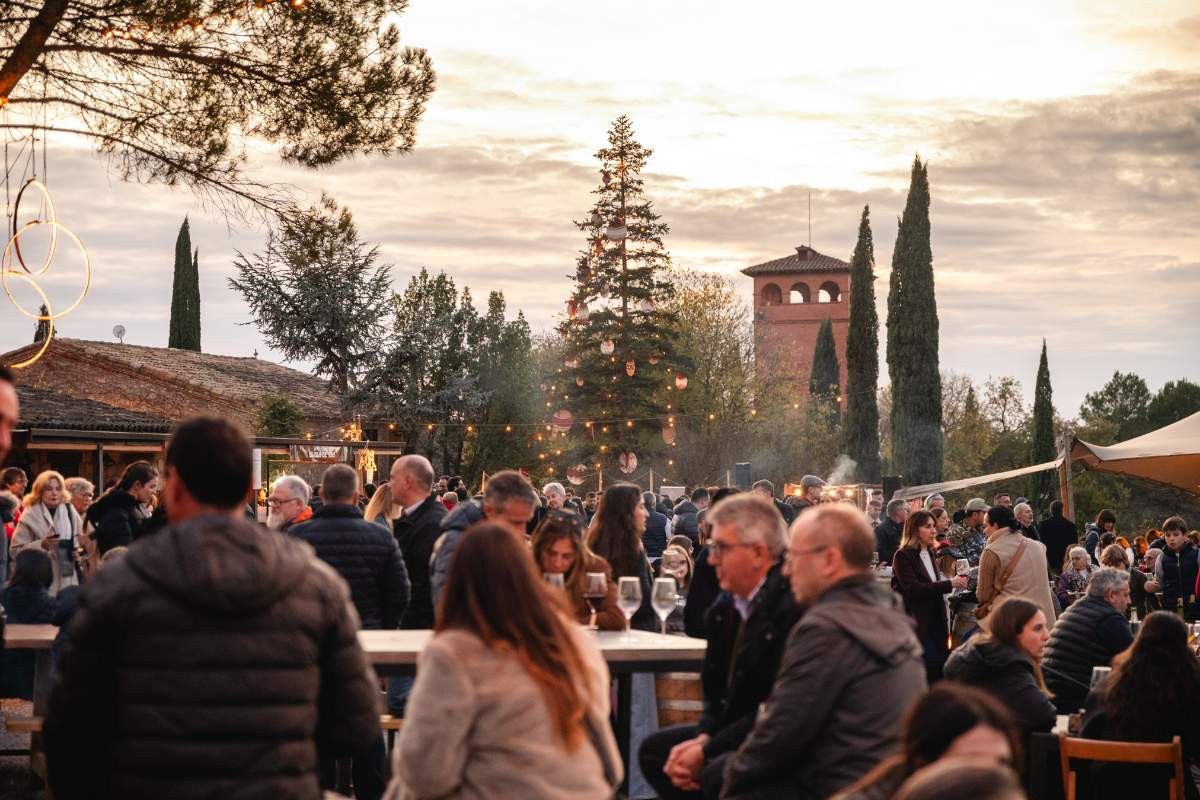 El celler Abadal, a Santa Maria d’Horta d’Avinyó, acull la novena edició del Wine Experience & Christmas Market