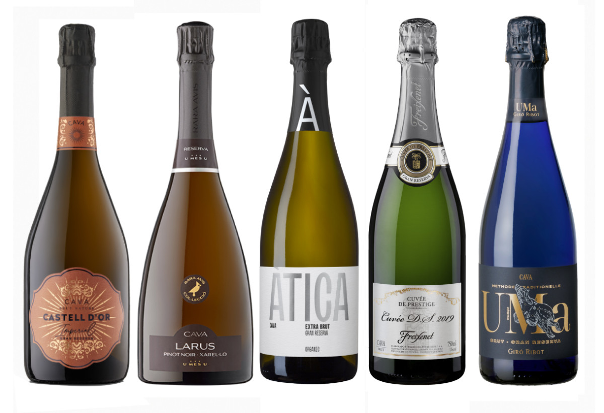 Castell d’Or, U Més U, Parató, Freixenet i Giró Ribot: cinc caves de llargues criances per aquest Nadal.
