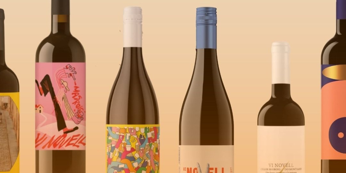 Cartell de la quarta edició del concurs d’etiquetes del Vi Novell 2026 del Celler Masroig.
